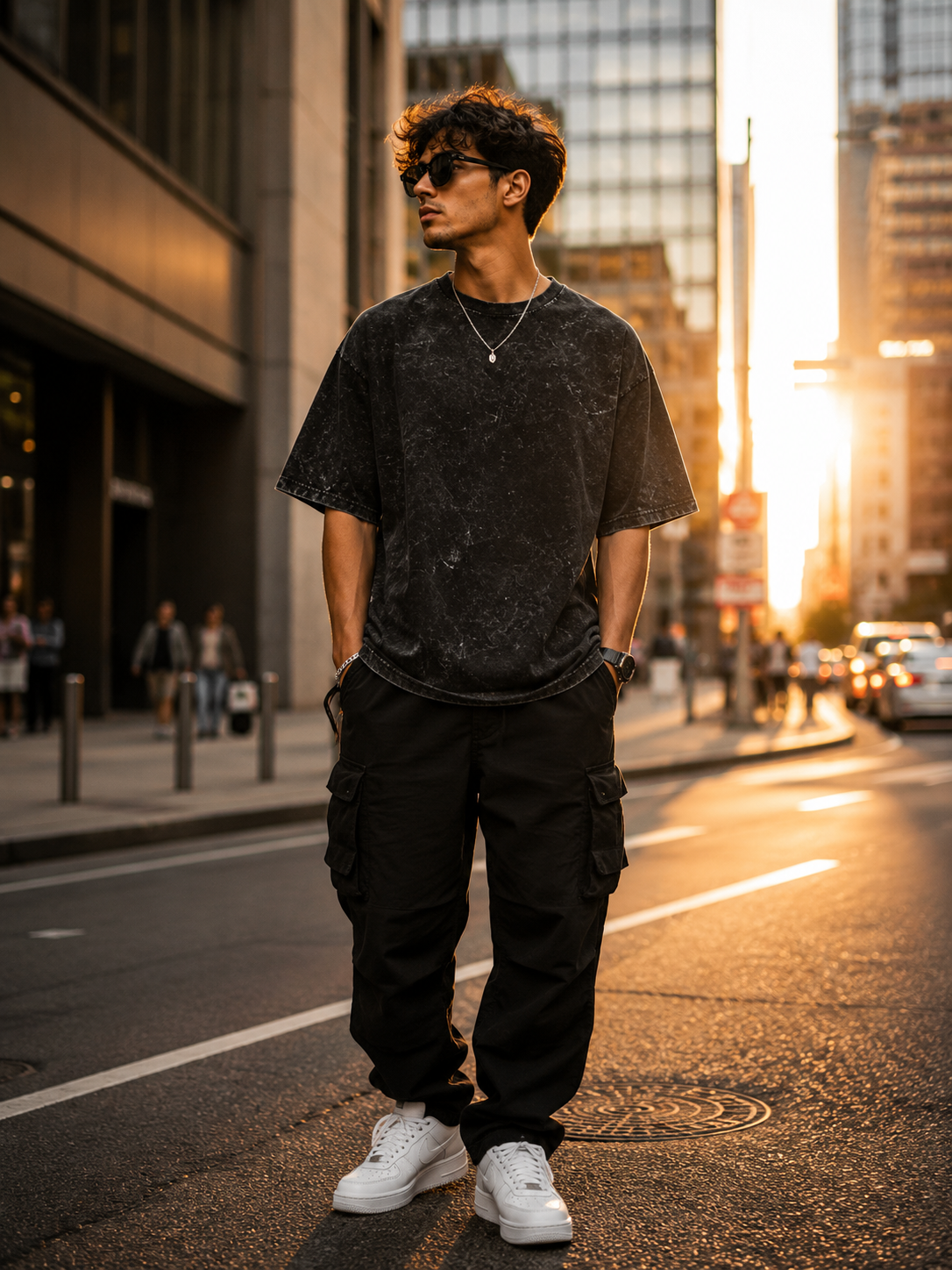 plain oversized acid tee