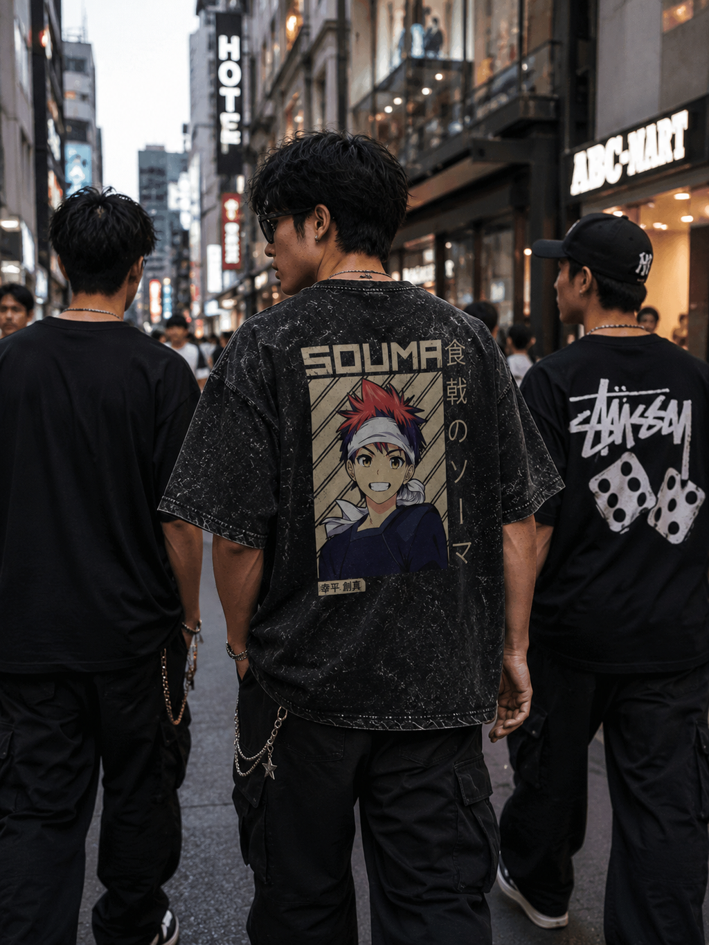 souma oversize acid tee