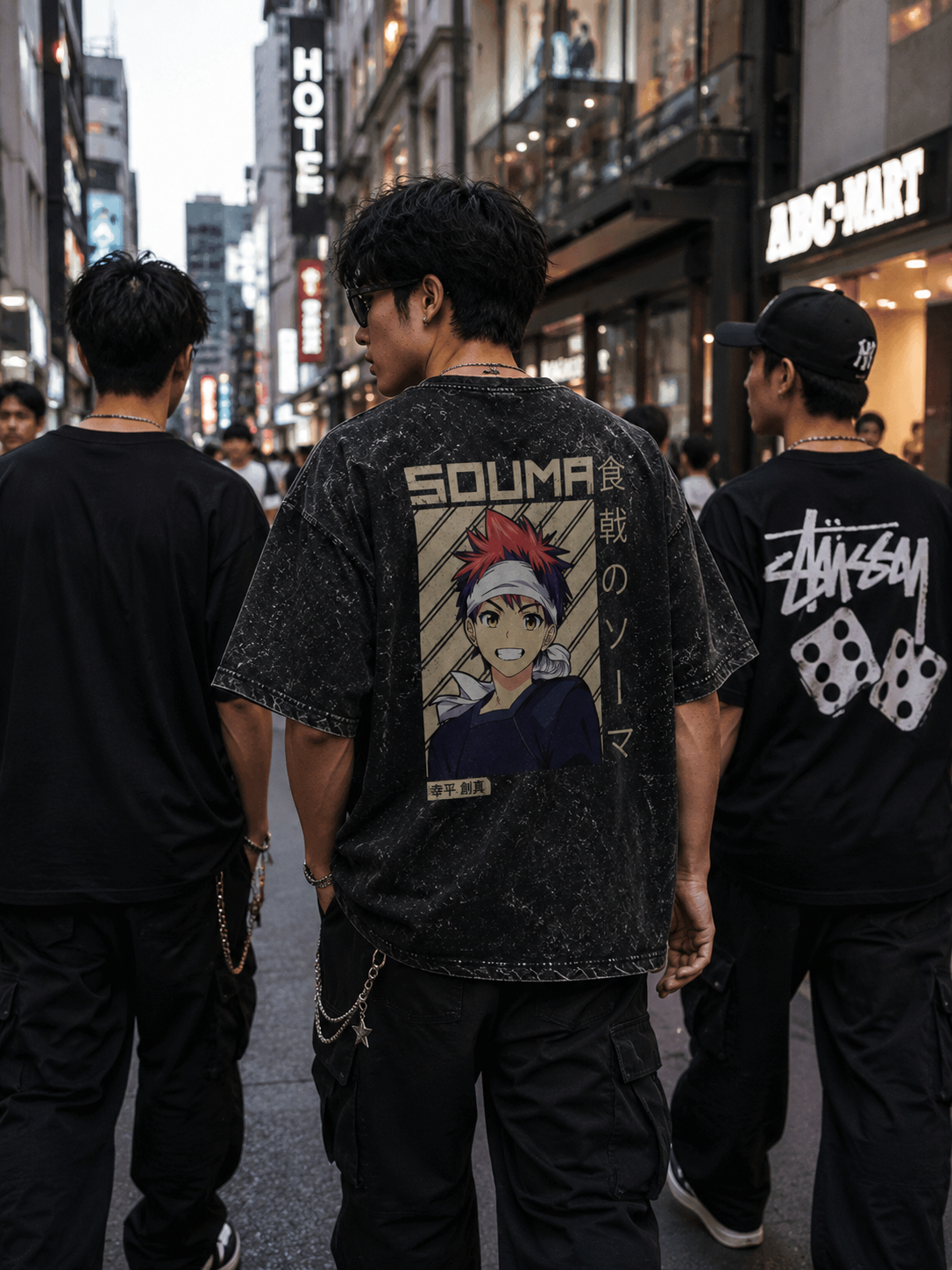 souma oversize acid tee