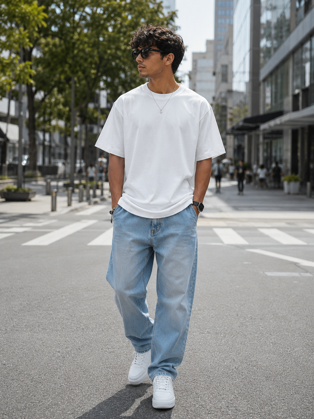 plain Unisex Standard Crew T-Shirt SK originals