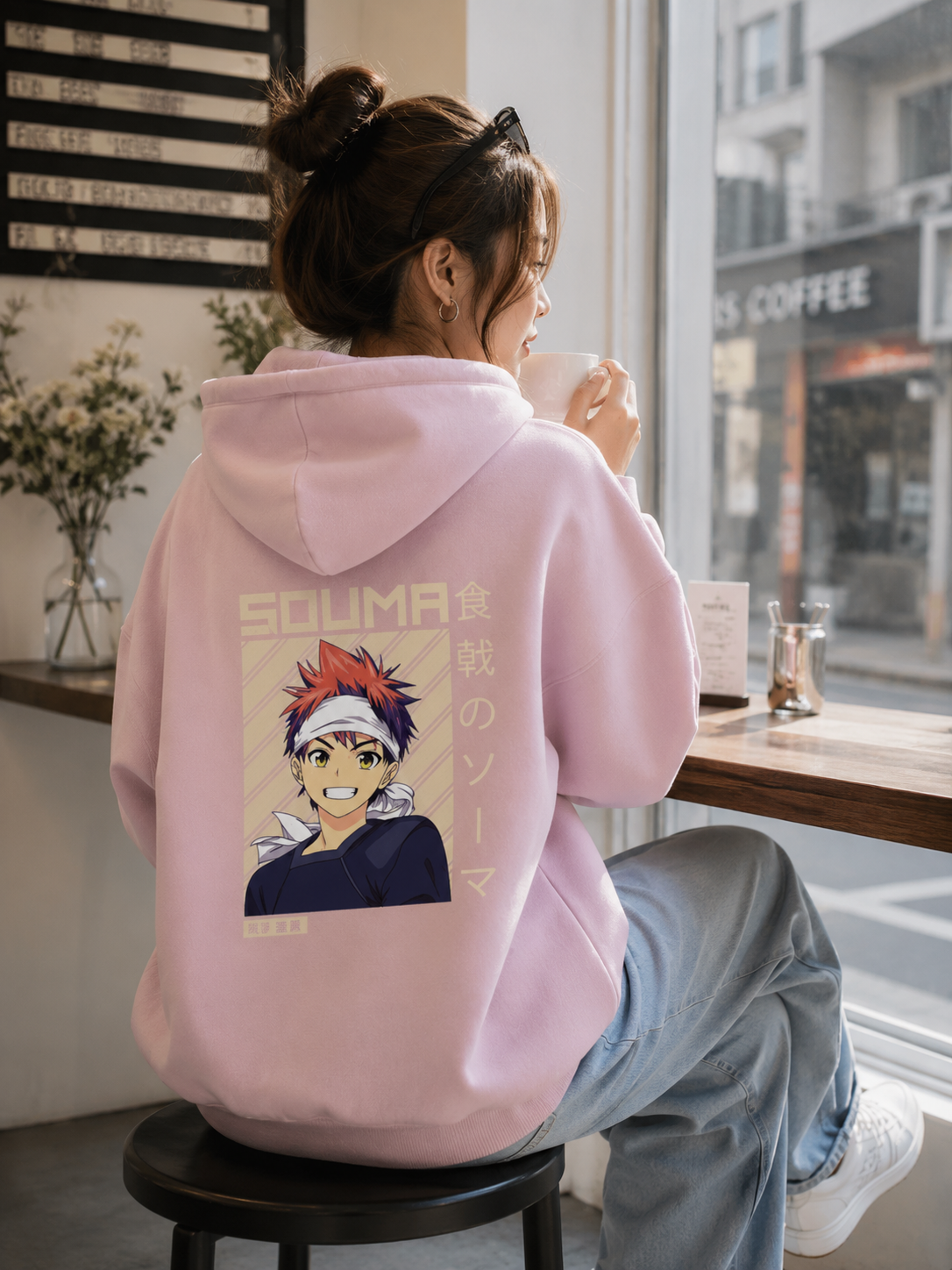 SOUMA Anime Oversized Hoodie sk originals