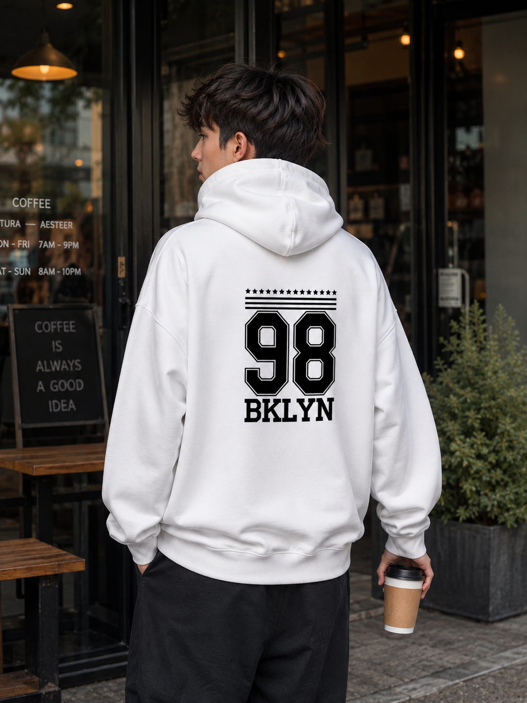 98 BKLYN Unisex Pullover Hoodie sk originals