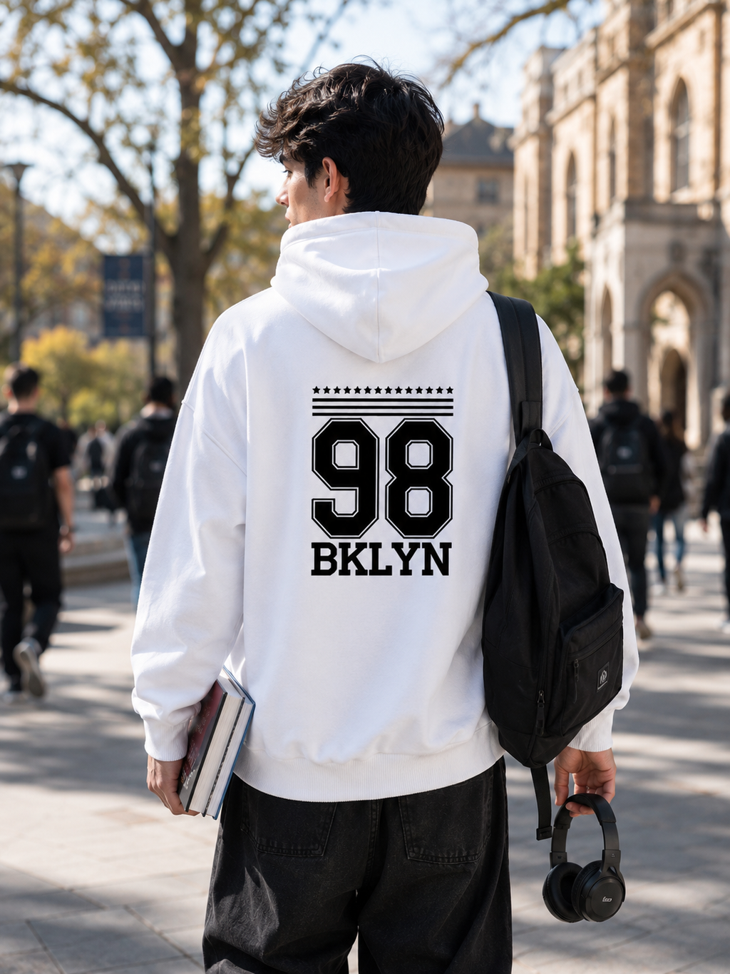 98 BKLYN Unisex Pullover Hoodie sk originals