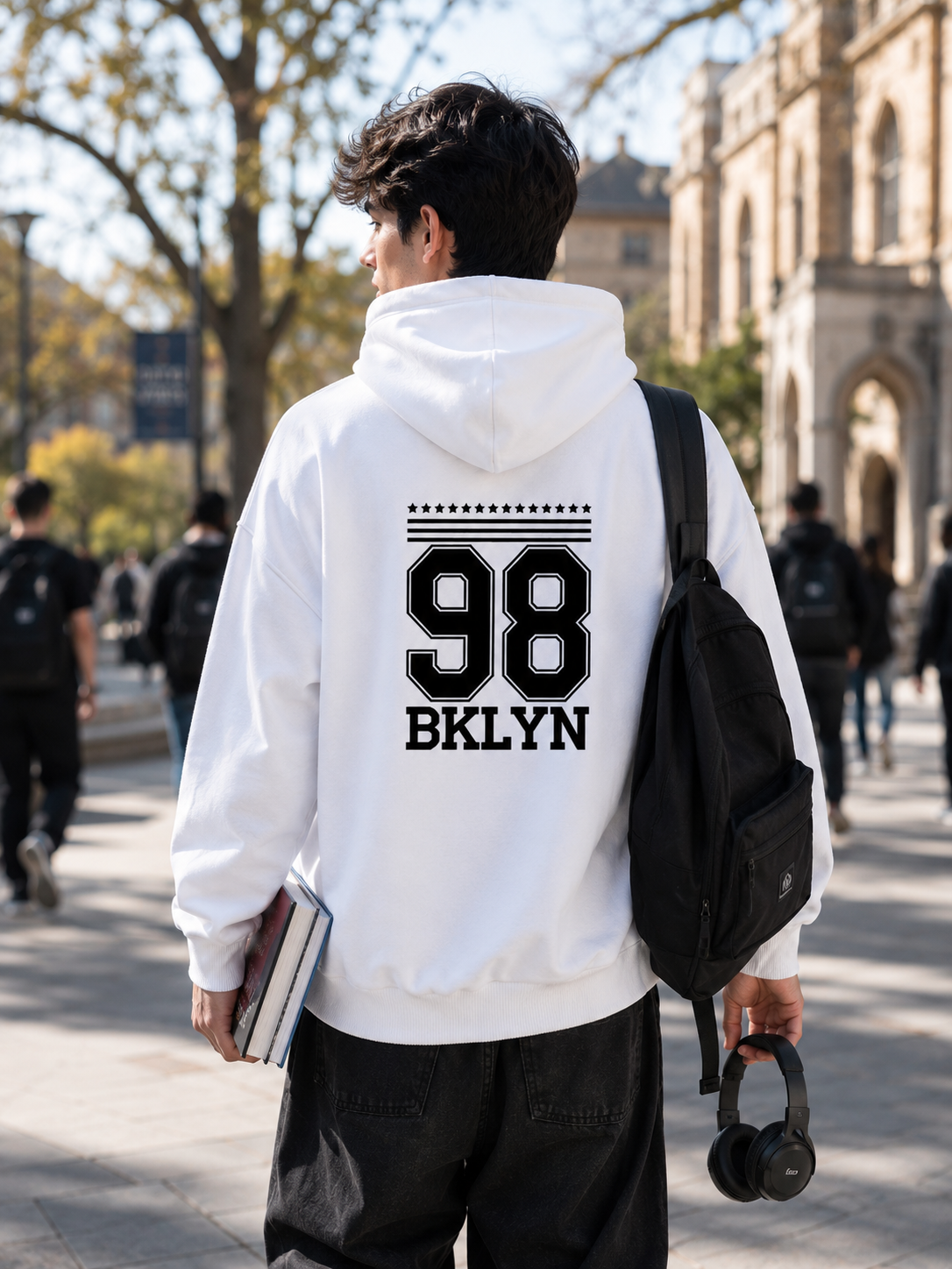 98 BKLYN Unisex Pullover Hoodie sk originals