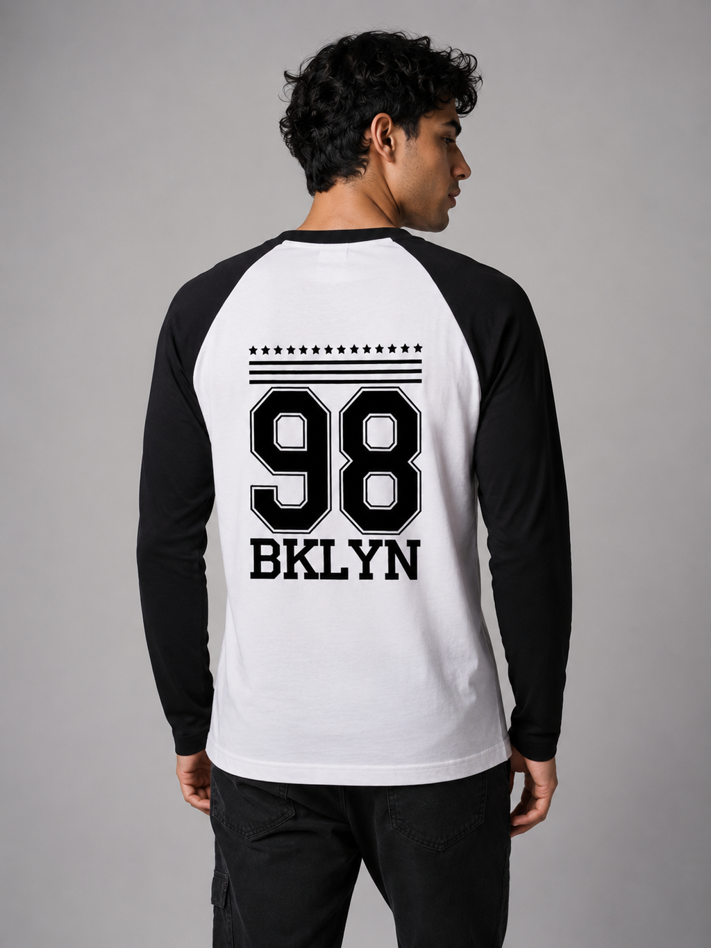 SK Originals 98 BKLYN Unisex Raglan T-Shirt | Premium Baseball Streetwear Tee
