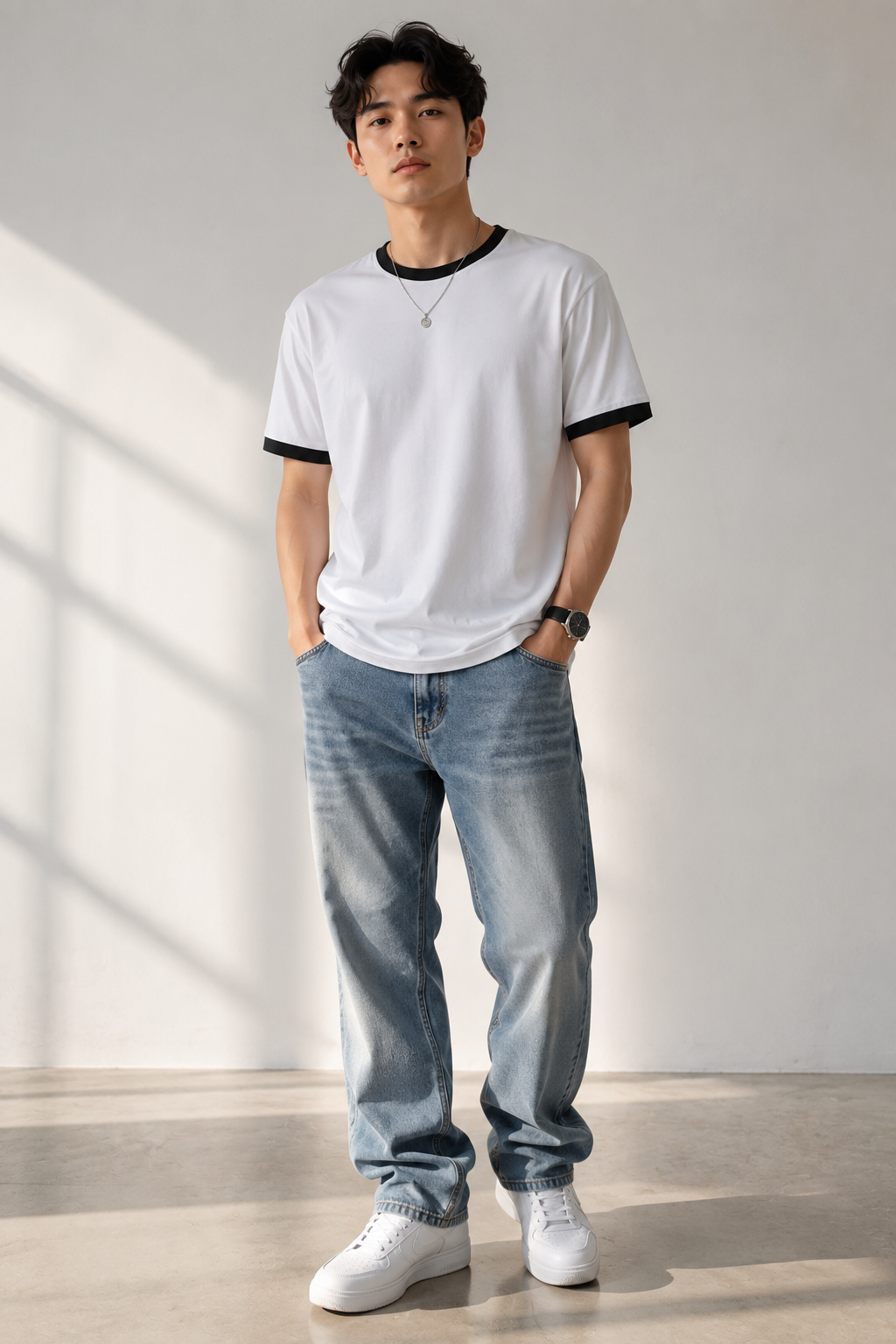 SK Originals 98 BKLYN Unisex Ringer T-Shirt | Premium Varsity Streetwear Tee