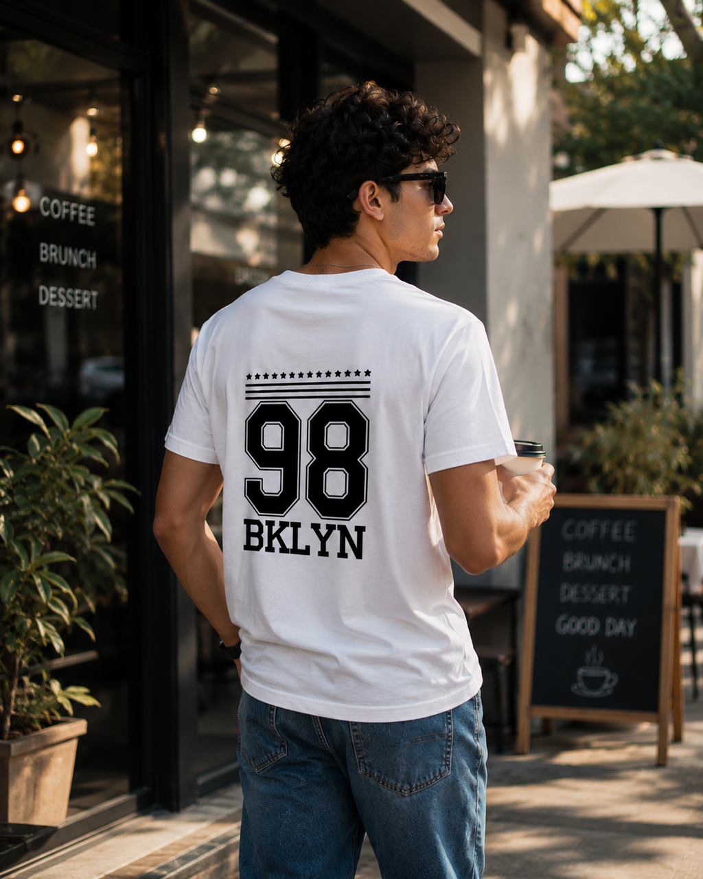 SK Originals 98 BKLYN Unisex V-Neck T-Shirt | Premium Graphic Streetwear Tee