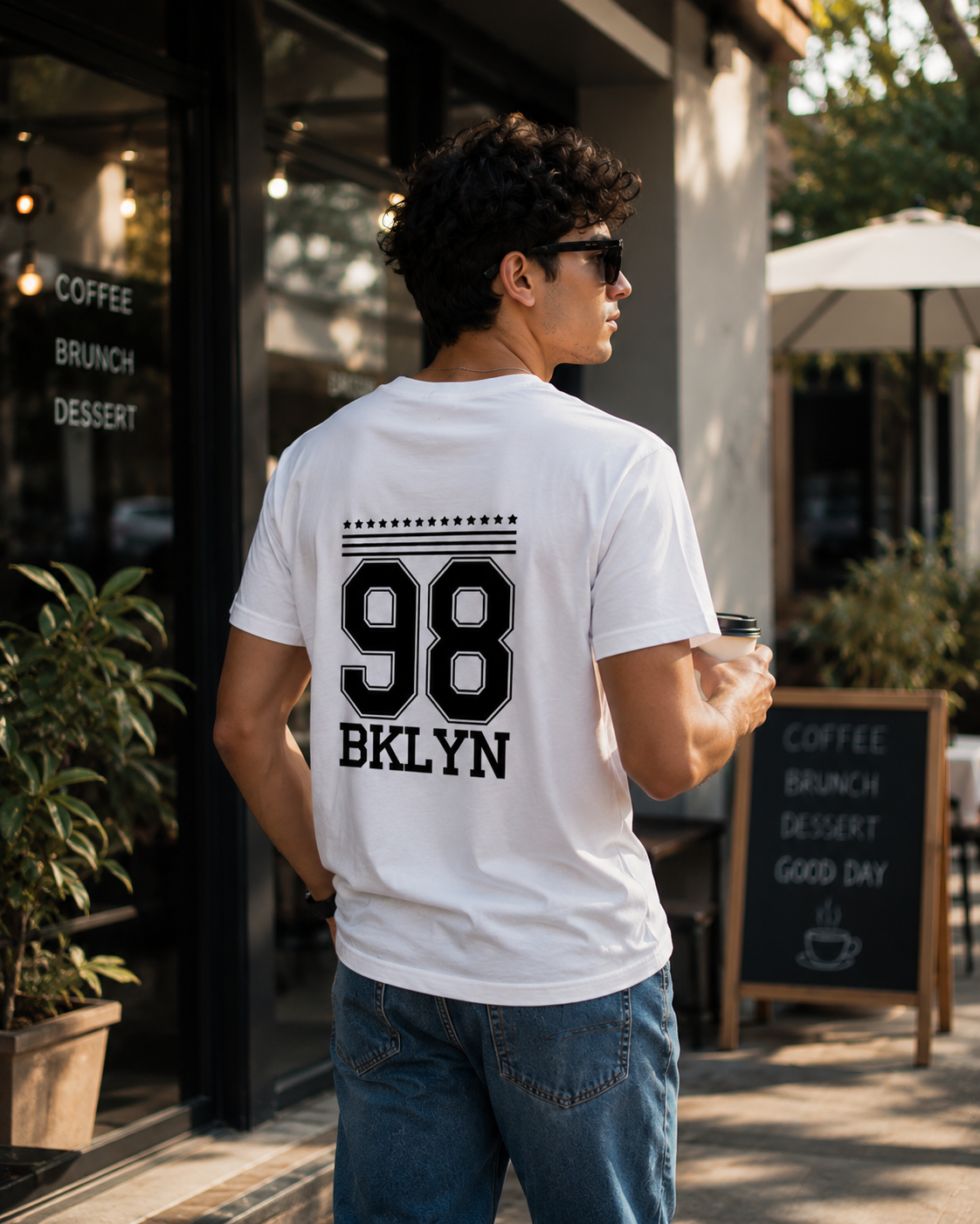SK Originals 98 BKLYN Unisex V-Neck T-Shirt | Premium Graphic Streetwear Tee