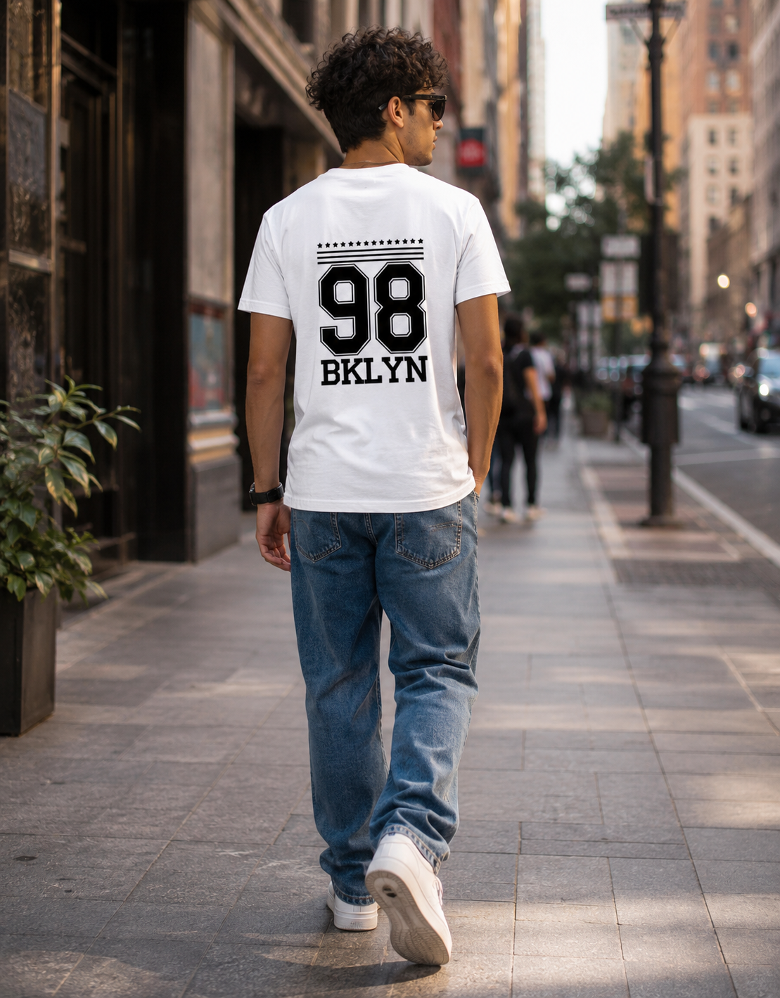 SK Originals 98 BKLYN Unisex V-Neck T-Shirt | Premium Graphic Streetwear Tee