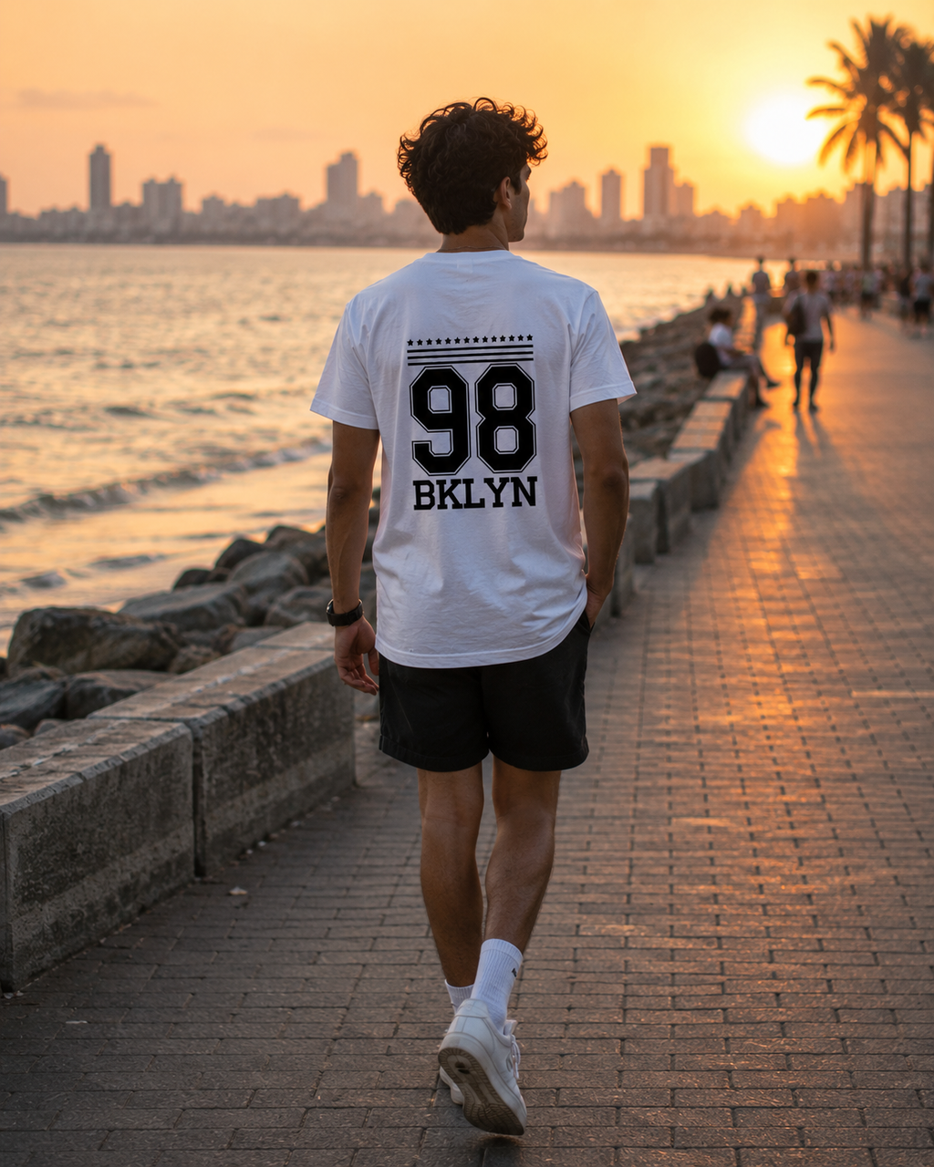 SK Originals 98 BKLYN Unisex V-Neck T-Shirt | Premium Graphic Streetwear Tee
