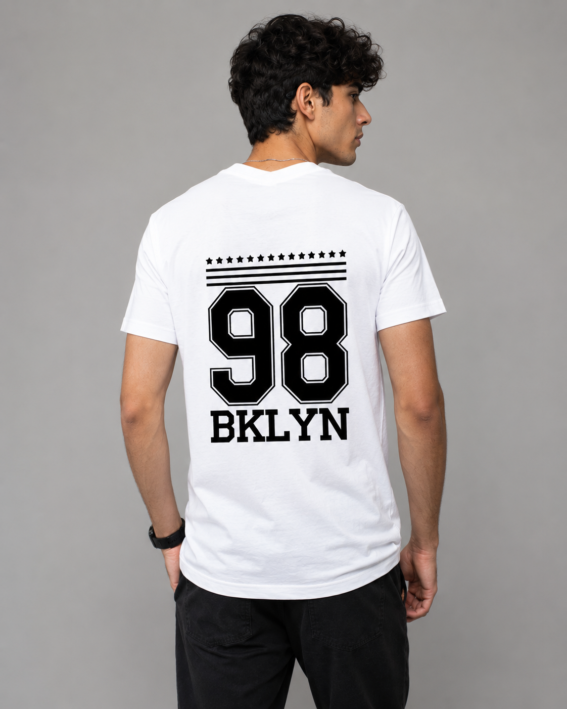 SK Originals 98 BKLYN Unisex V-Neck T-Shirt | Premium Graphic Streetwear Tee