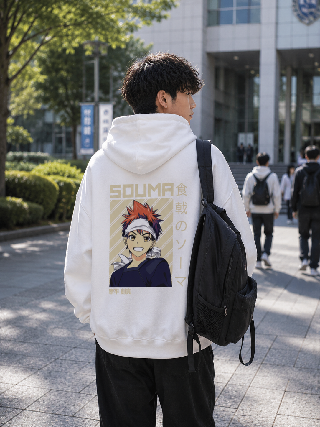SOUMA Anime Oversized Hoodie sk originals