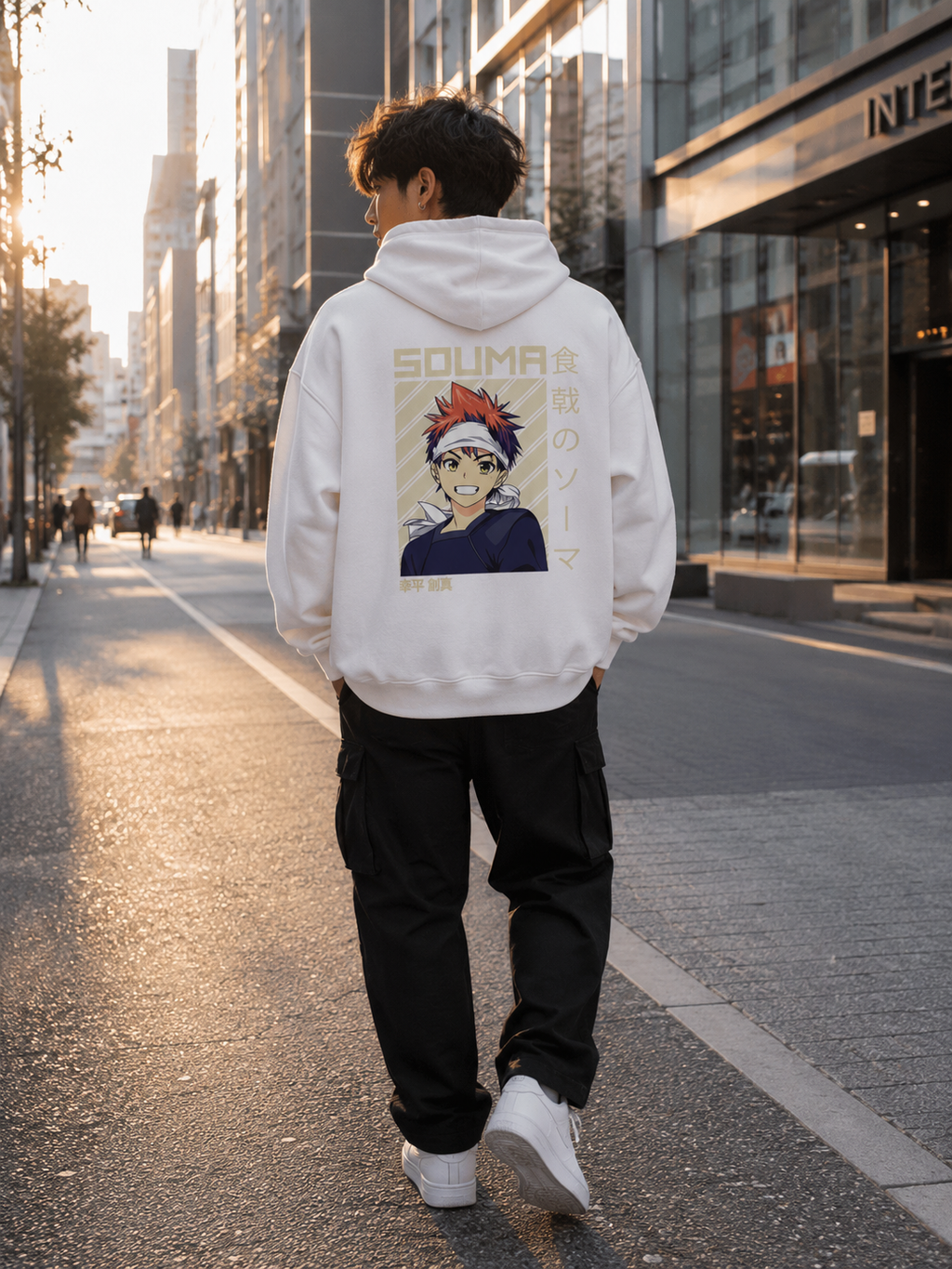 SOUMA Anime Oversized Hoodie sk originals