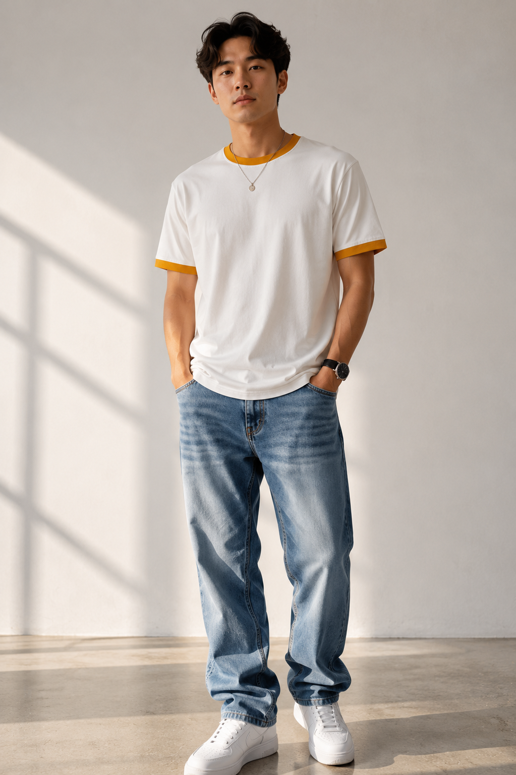 SK Originals 98 BKLYN Unisex Ringer T-Shirt | Premium Varsity Streetwear Tee