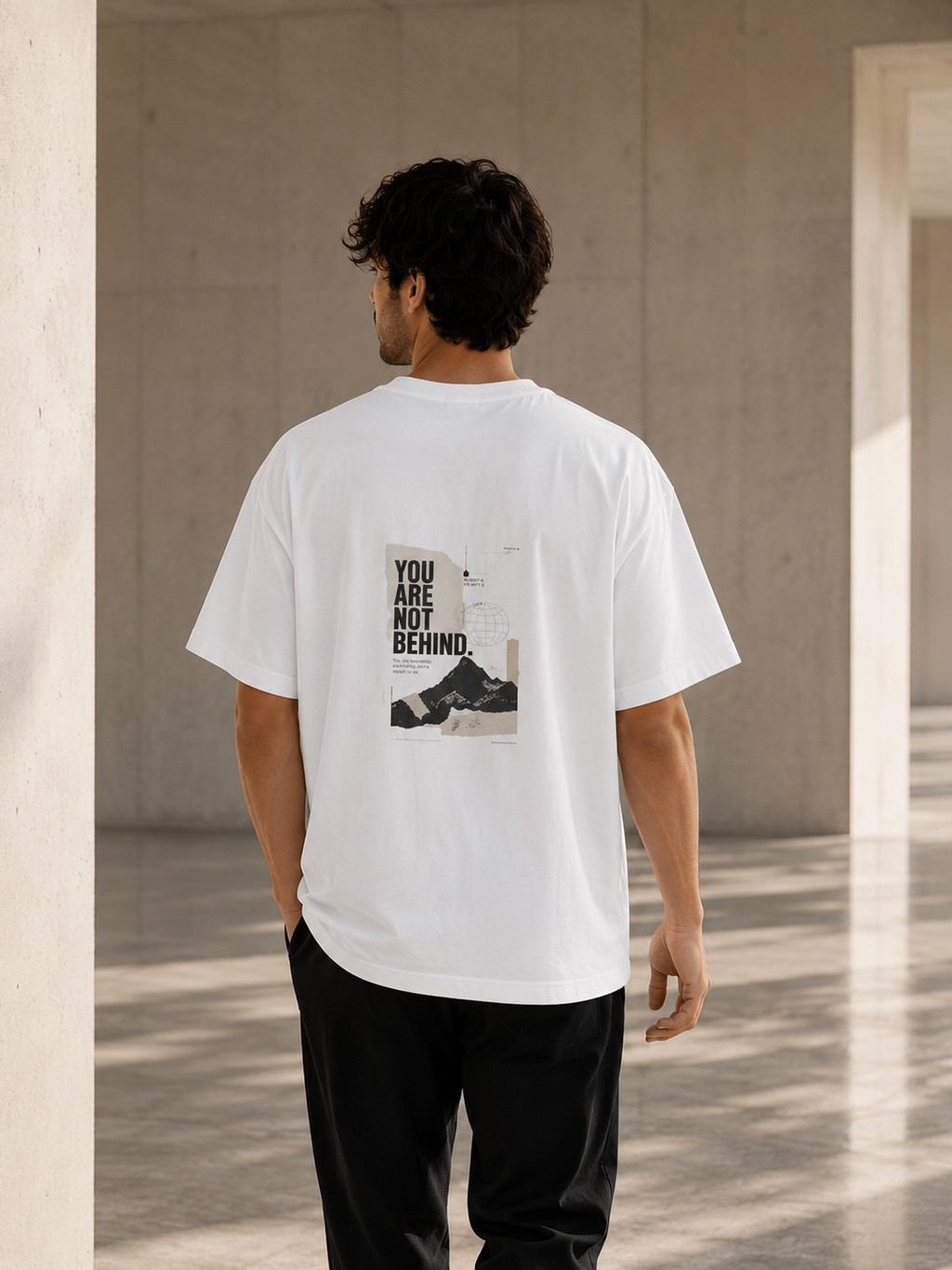 Still Becoming Oversized T-Shirt for Men | Premium Motivational Graphic Streetwear Tee | SK Originals