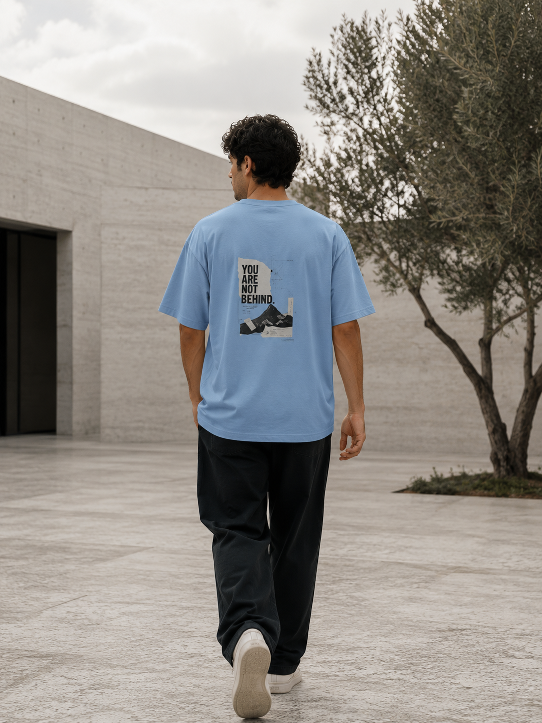 Still Becoming Oversized T-Shirt for Men | Premium Motivational Graphic Streetwear Tee | SK Originals